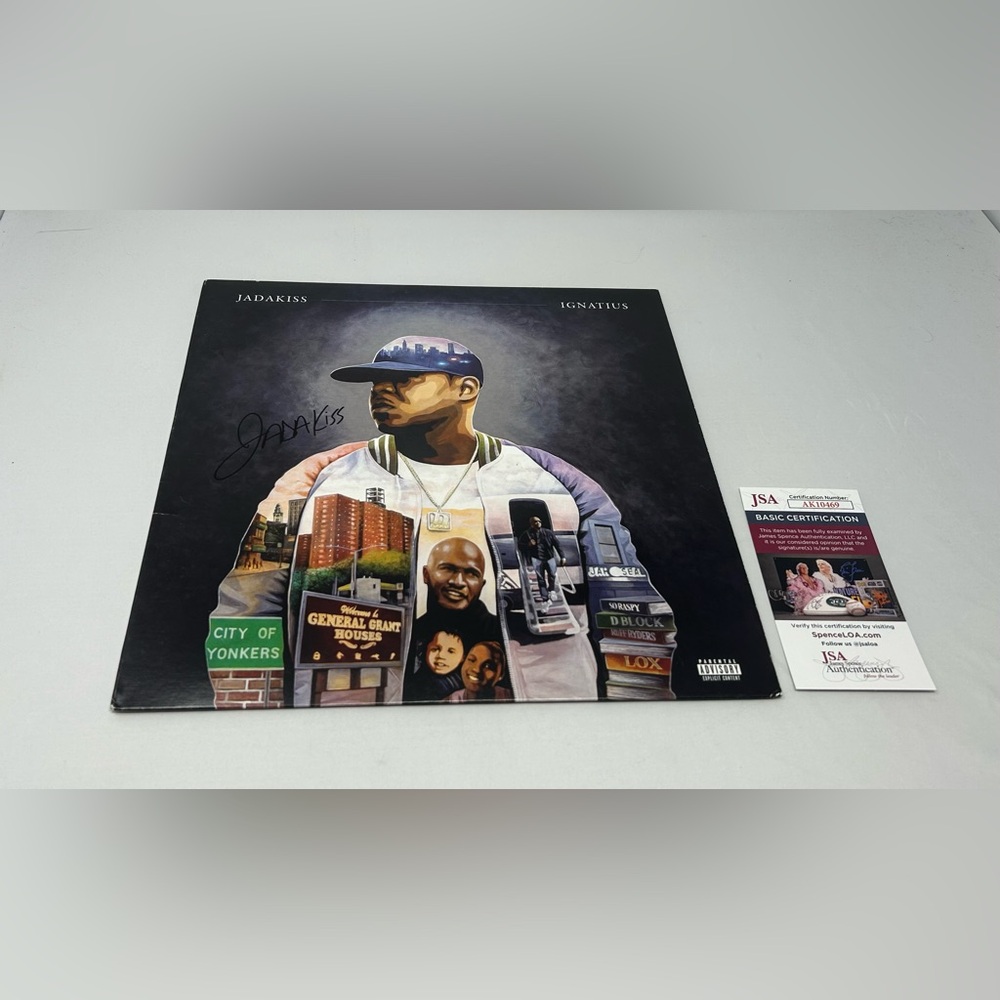 Jadakiss signed Ignatius Album JSA COA